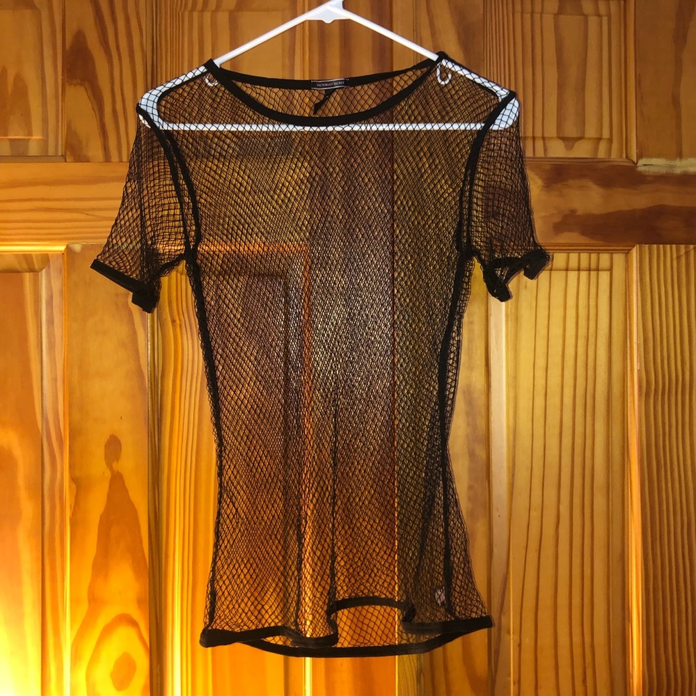 Vs fishnet top♥️